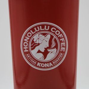 Corckcicle Honolulu Coffee Kona Hawaii Drink 16oz Cherry Bomb Red Canteen